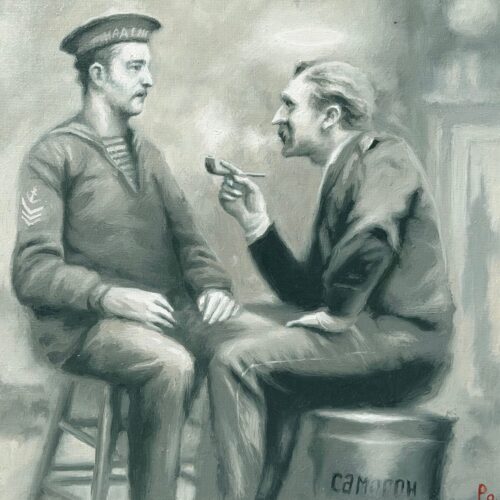 Картина «Самогон и Салага»